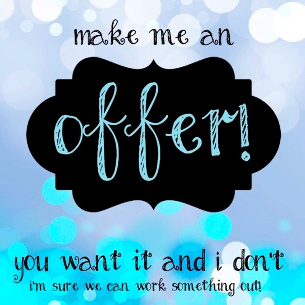 See something you like? Make an offer!